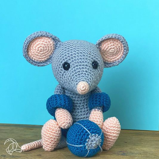 DIY Crochet Kit - Eddy Mouse Handicraft