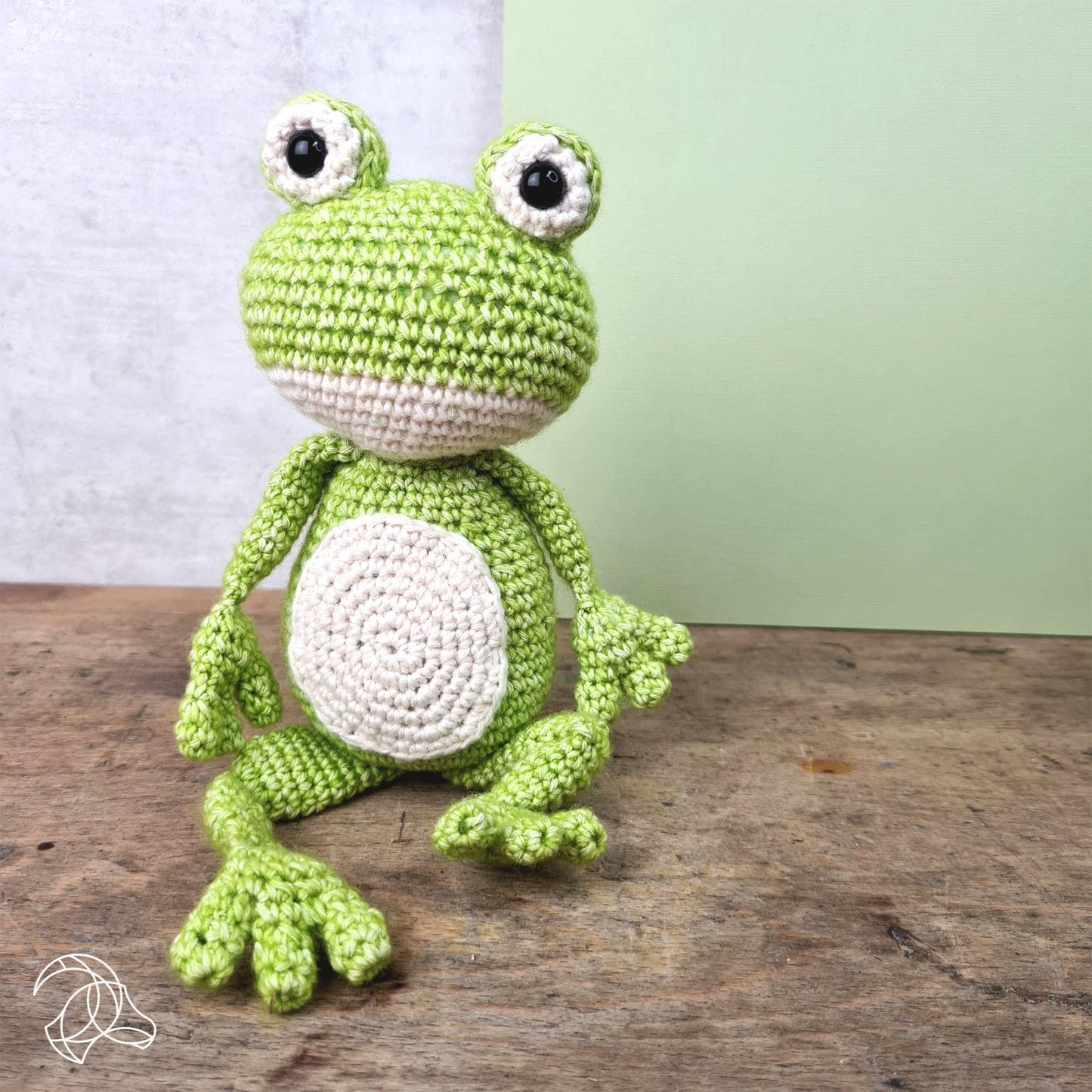 Crochet Kit - Vinny Frog Handicraft