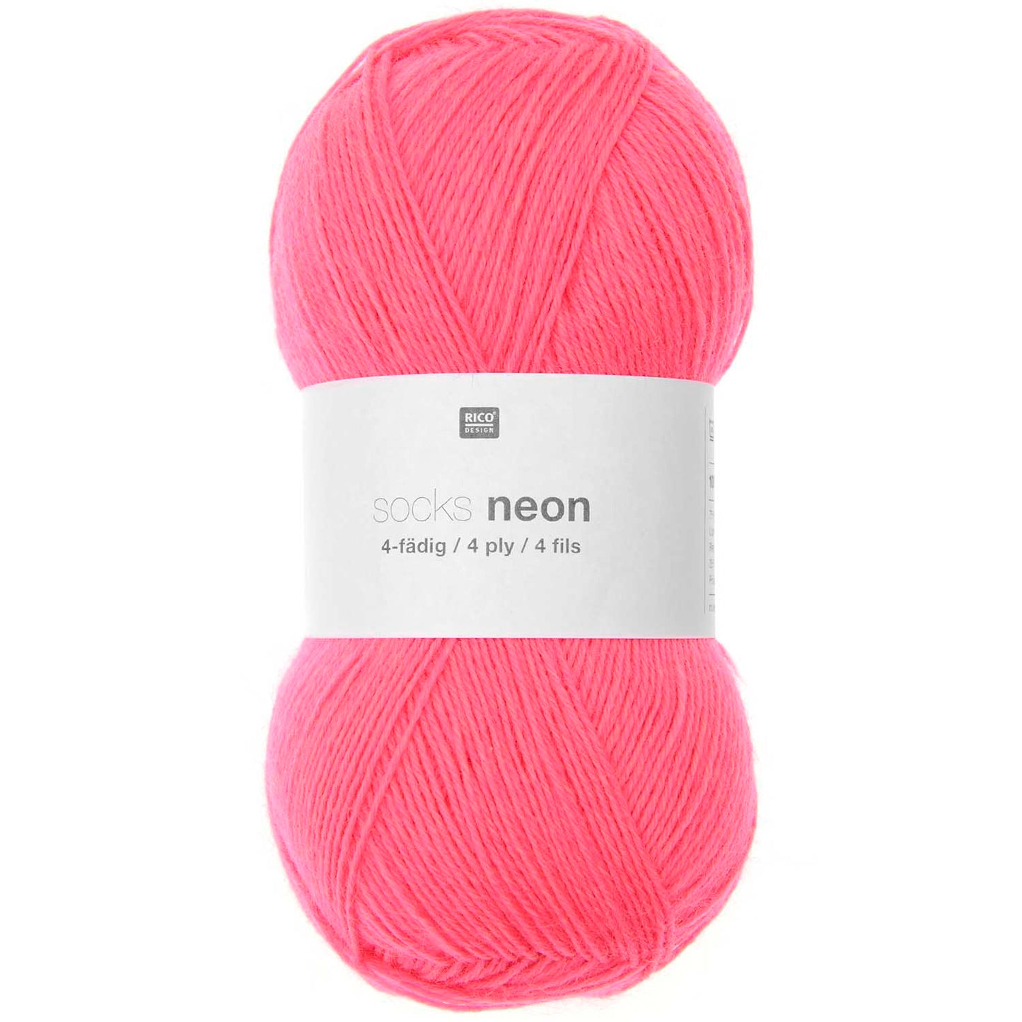 Rico Design Chaussette Néon