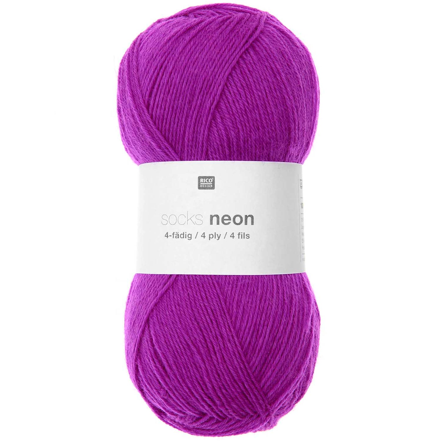Rico Design Chaussette Néon