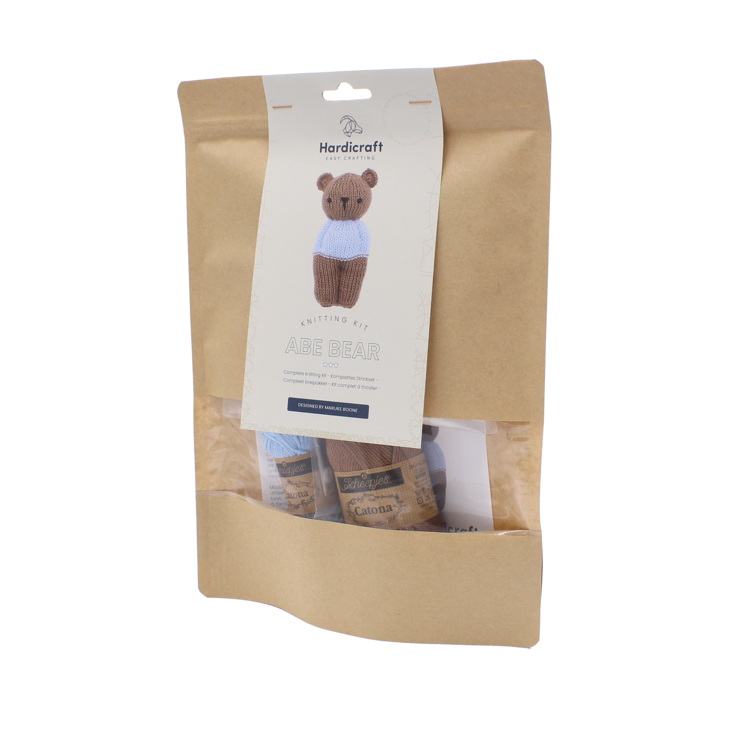 DIY Knitting Kit - Abe Bear Handicraft