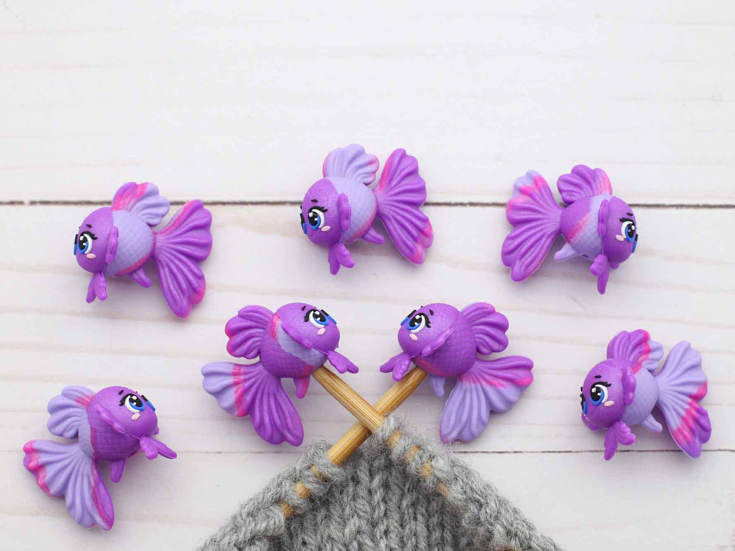 Purple Fish | Stitch Stoppers