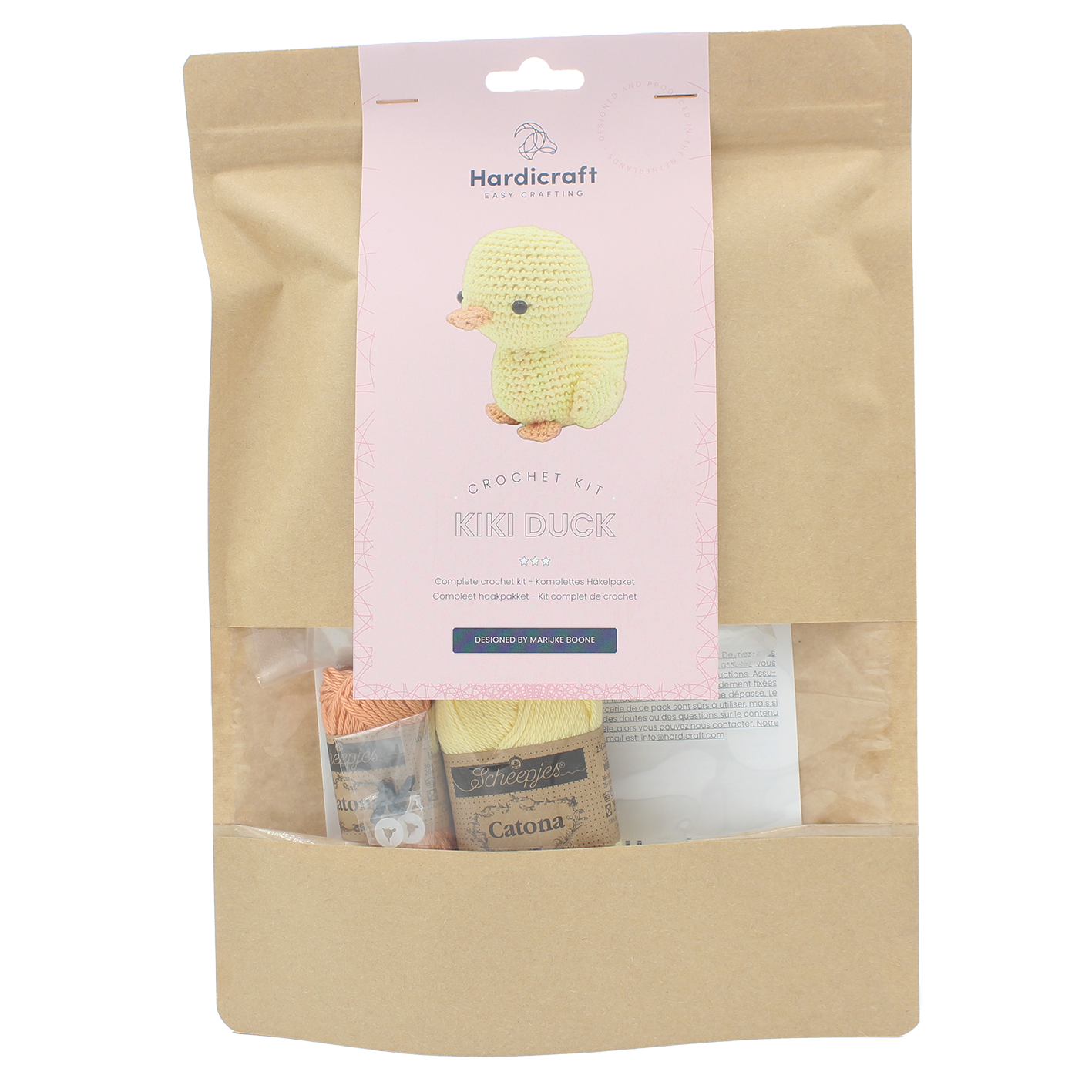 Kiki Duck Crochet kit Hanficraft