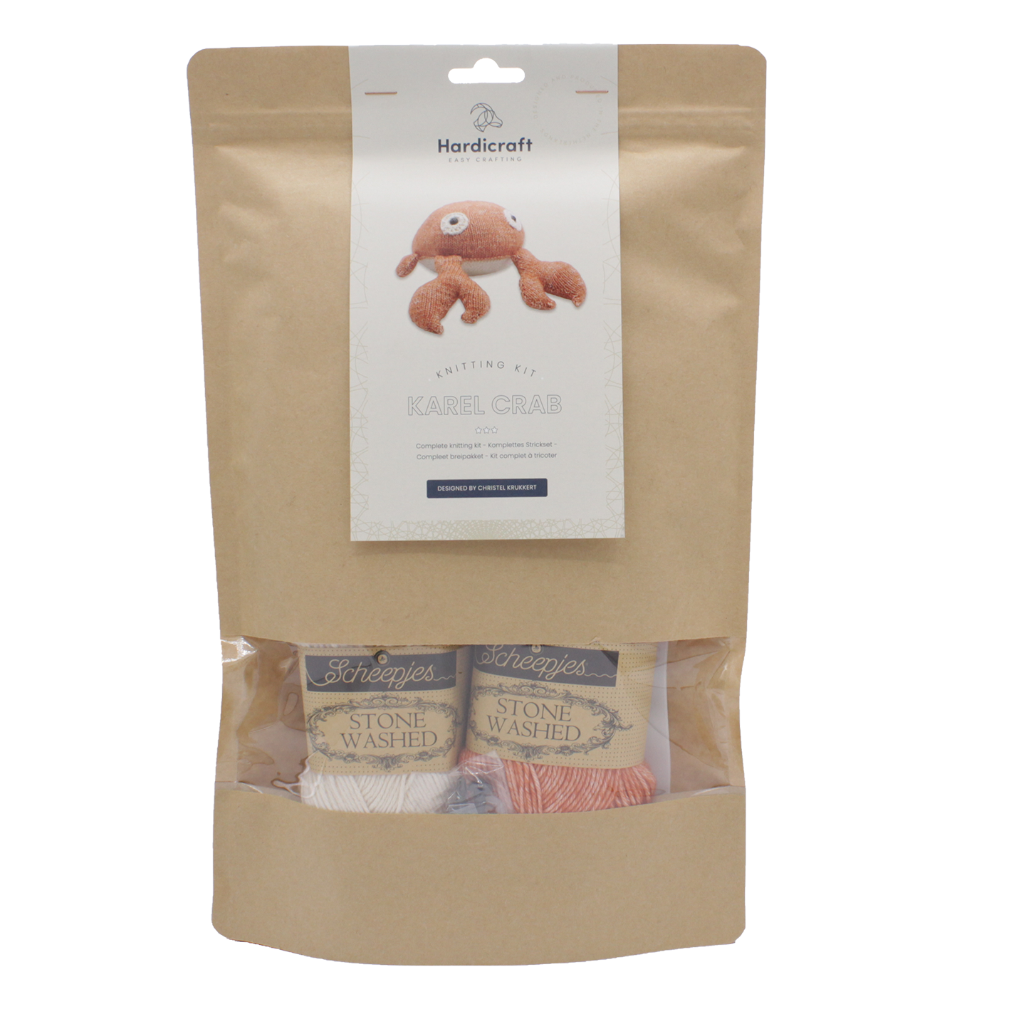 Karel Crab Knitting Kit Handicraft