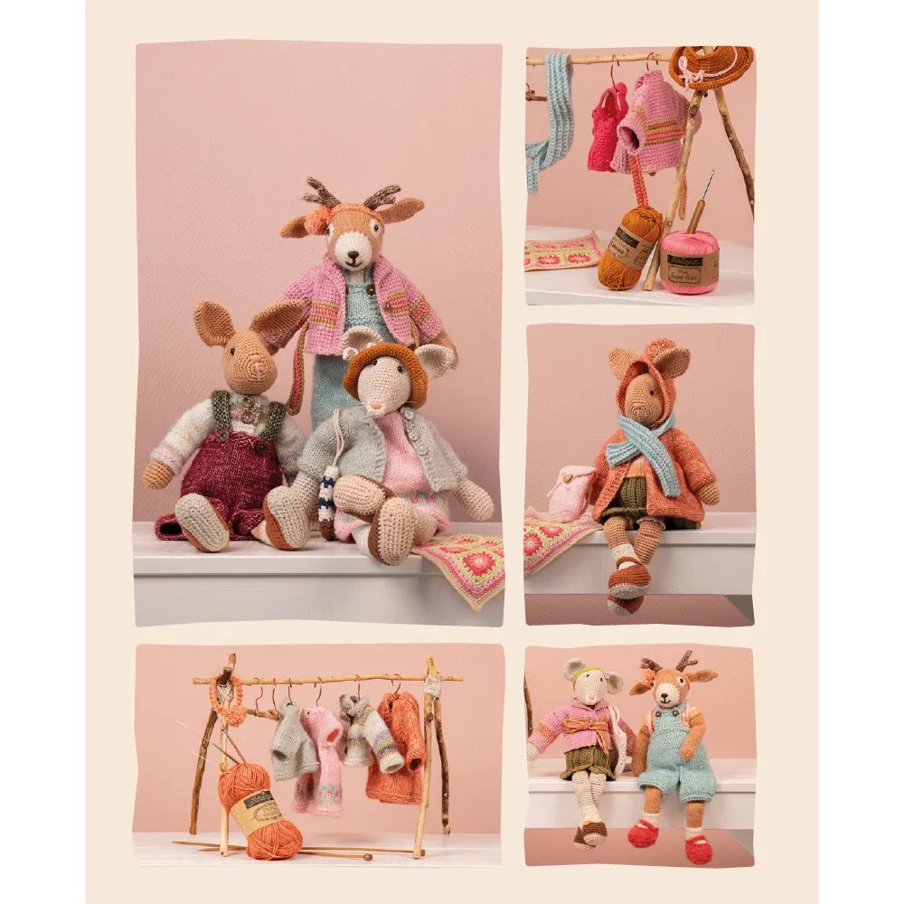 Rabbit, Deer and Mouse Pattern Book
