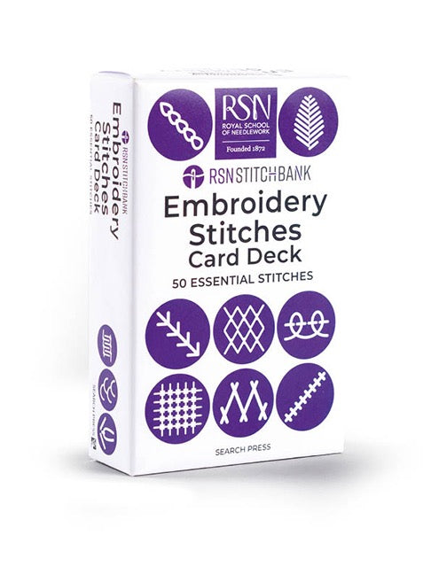 The Embroidery Stitches Card Deck RSN stitch bank