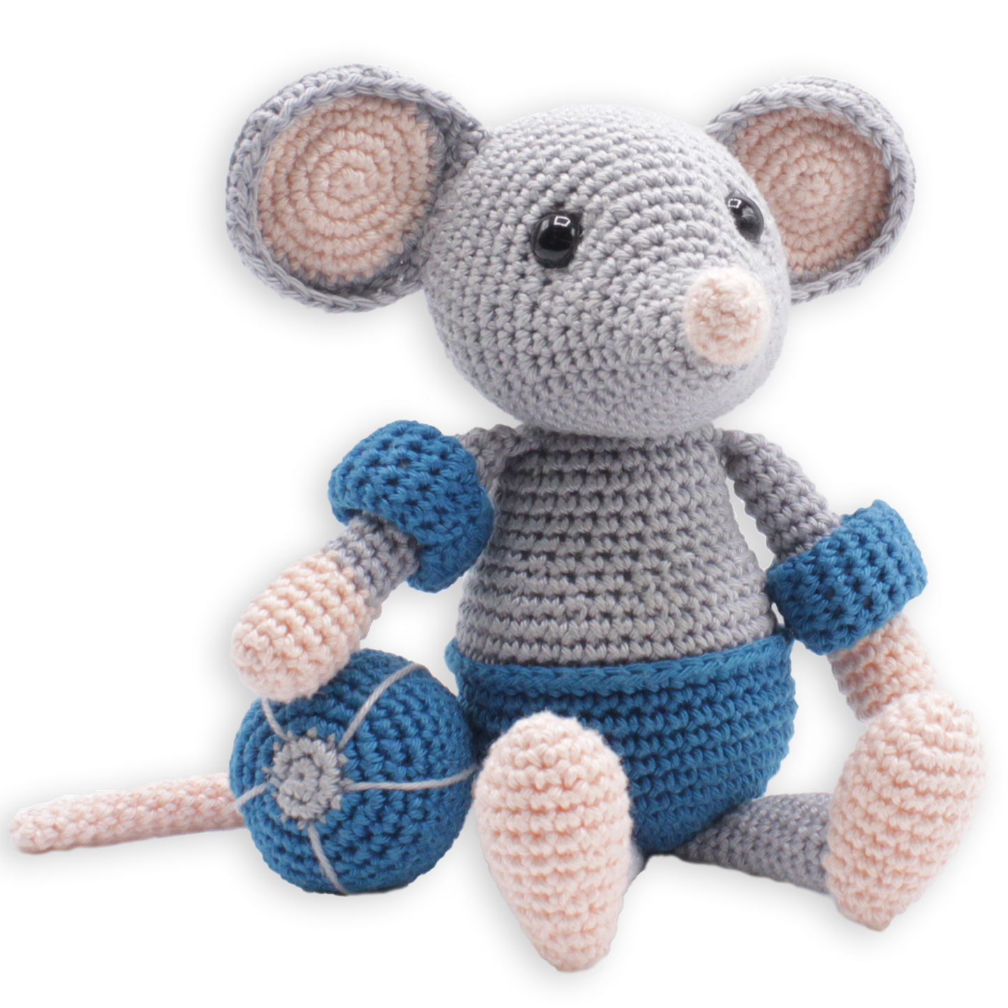 DIY Crochet Kit - Eddy Mouse Handicraft