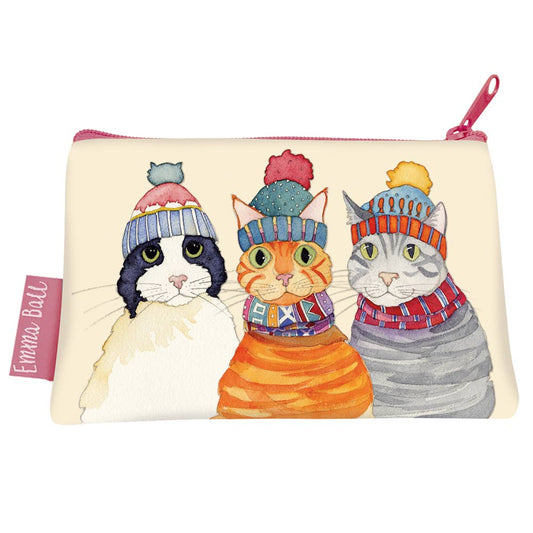 Cats in Hats Purse by Emma Ball