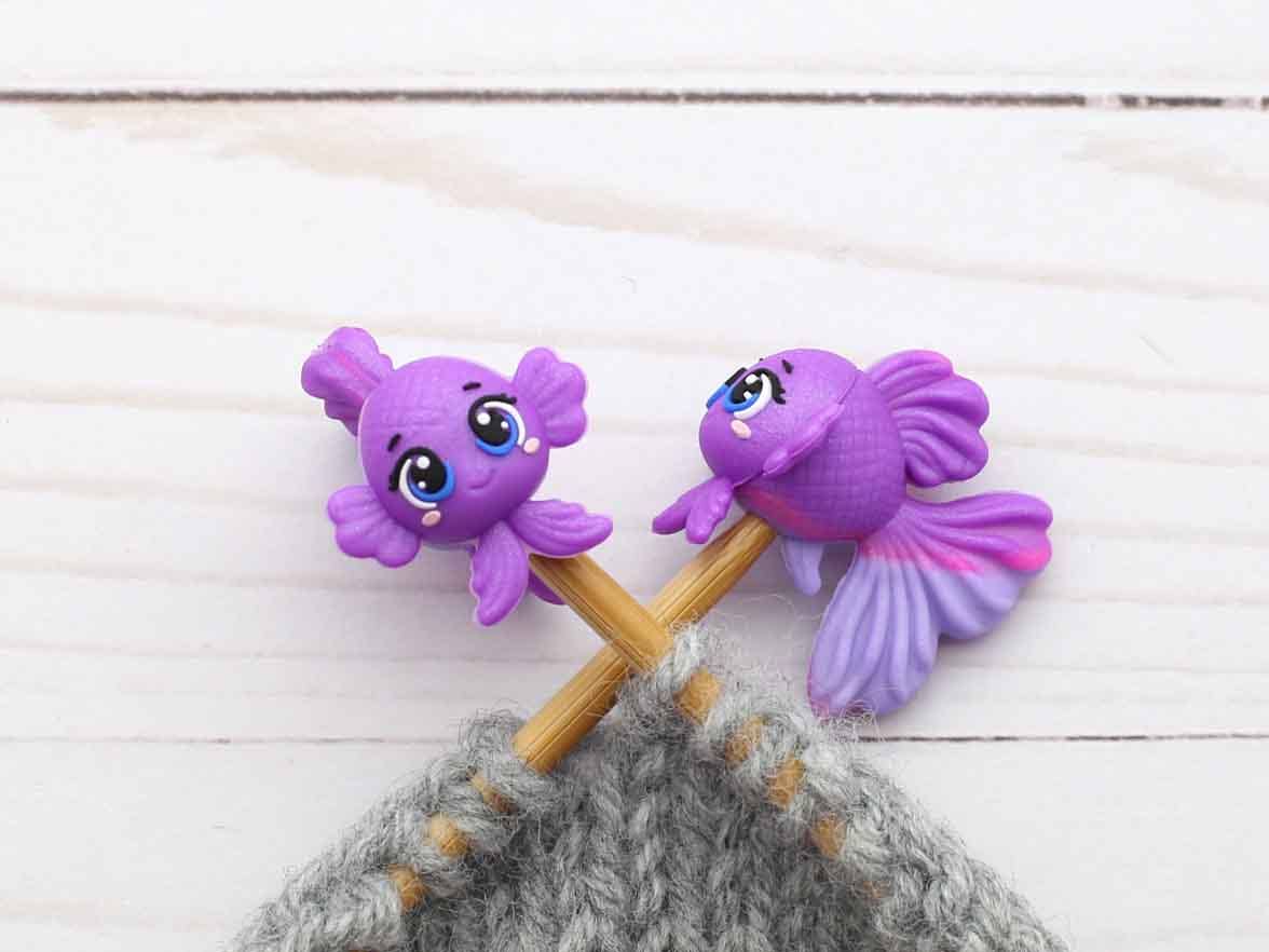 Purple Fish | Stitch Stoppers