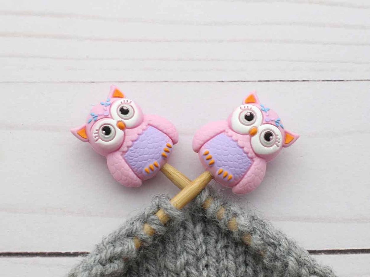 Pink Owl | Stitch Stoppers - Fox and Pine