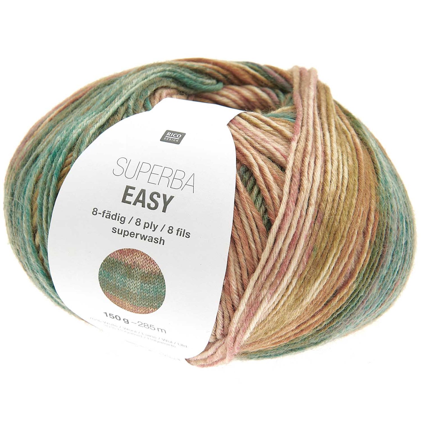 Rico Design Superba Easy 8 ply sock