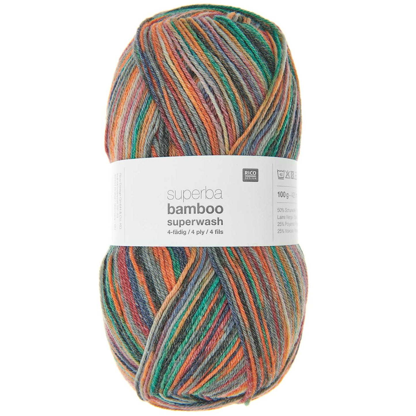 Rico Design Suberba Bamboo Superwash Sock