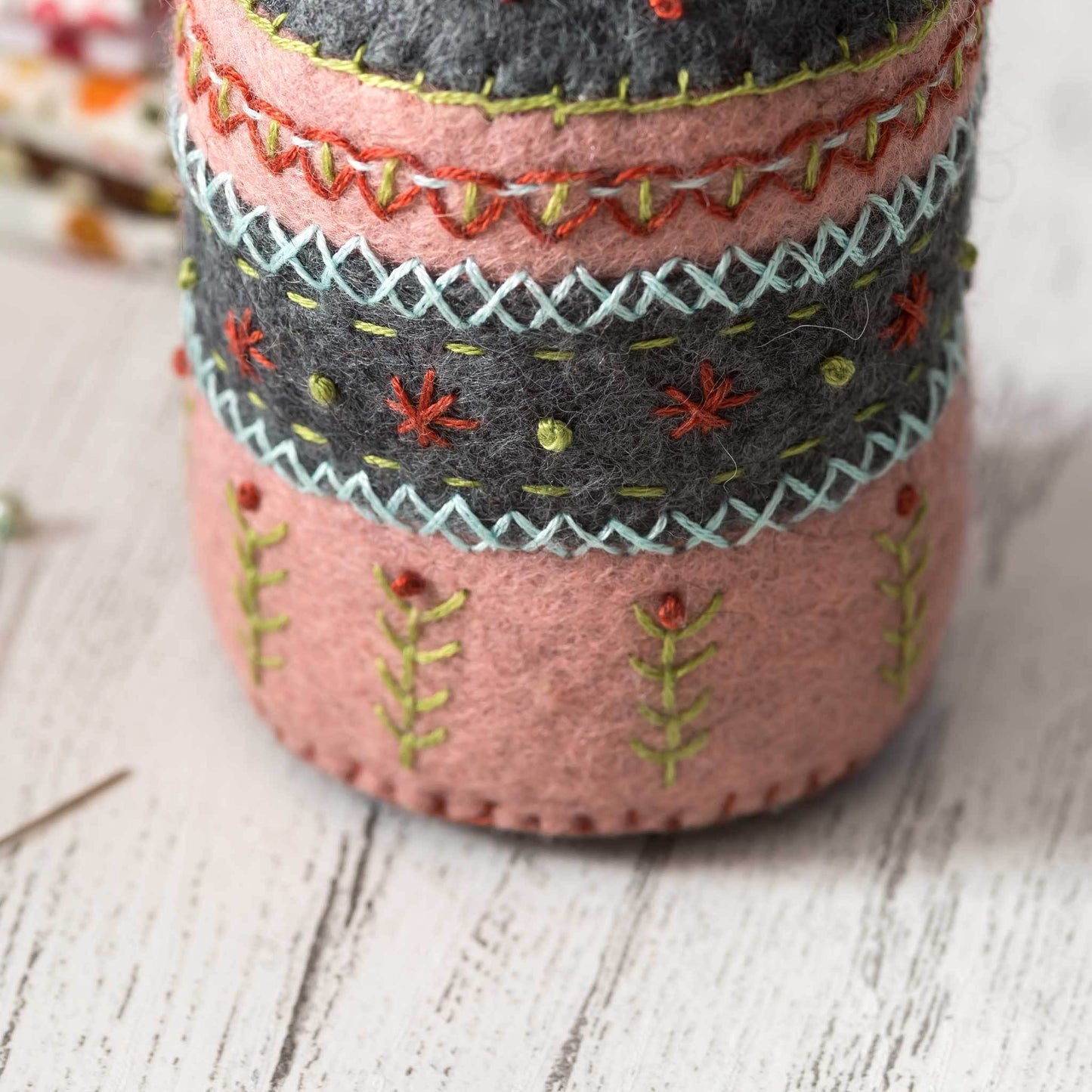 Pincushion Felt Craft Mini Kit by Corinne Lapierre