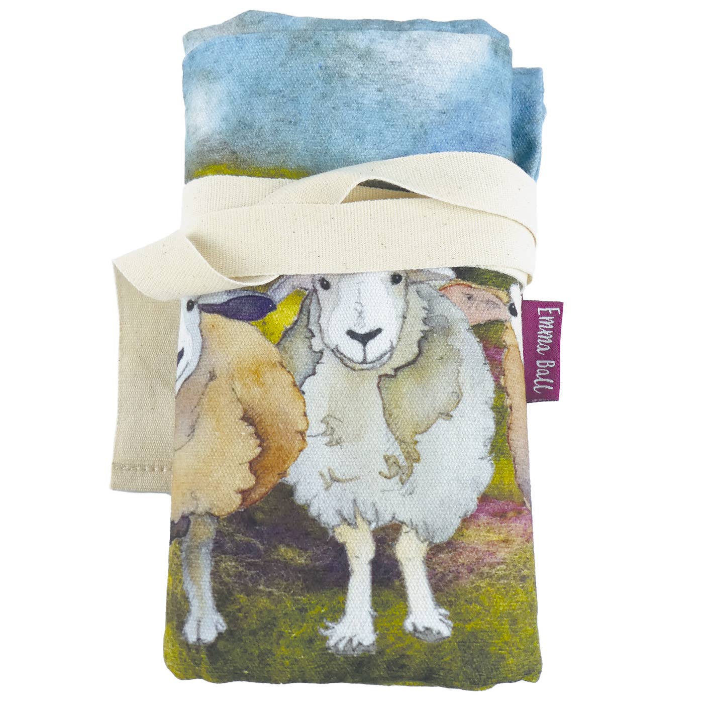Felted Sheep Needle Wrap by Emma Ball