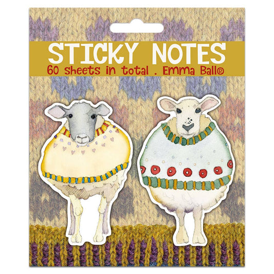 Sheep in Sweaters Sticky Note Set by Emma Ball
