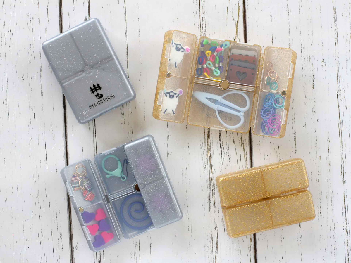 *Mini* Glitter Notion Nooks | Ultimate On The Go Organizer Fox and Pine