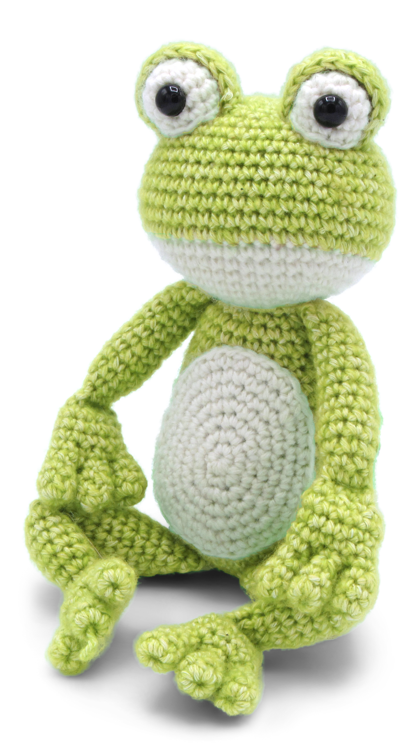 DIY Crochet Kit - Vinny Frog