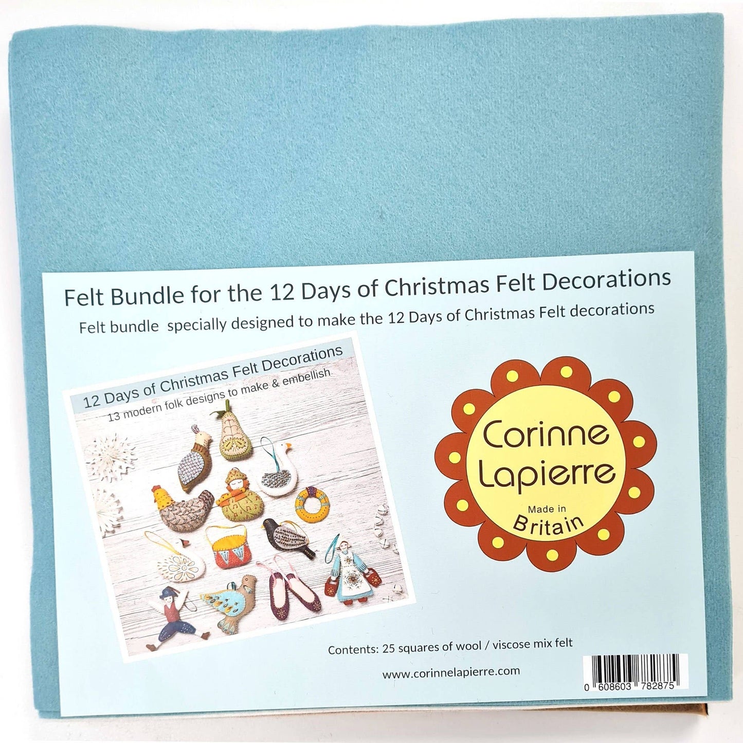 Felt Bundle for 12 Days of Christmas Book by Corinne Lapierre