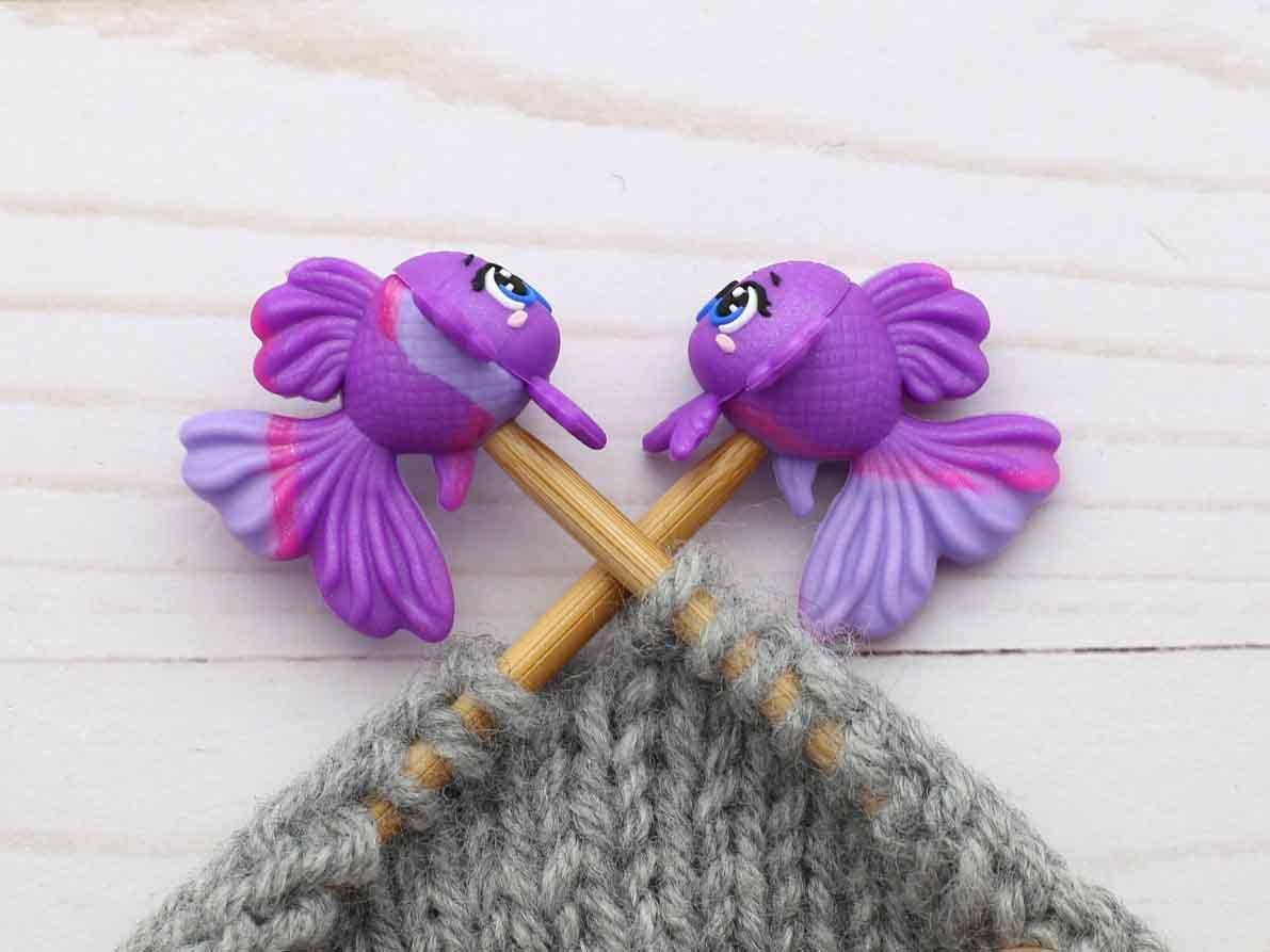 Purple Fish | Stitch Stoppers