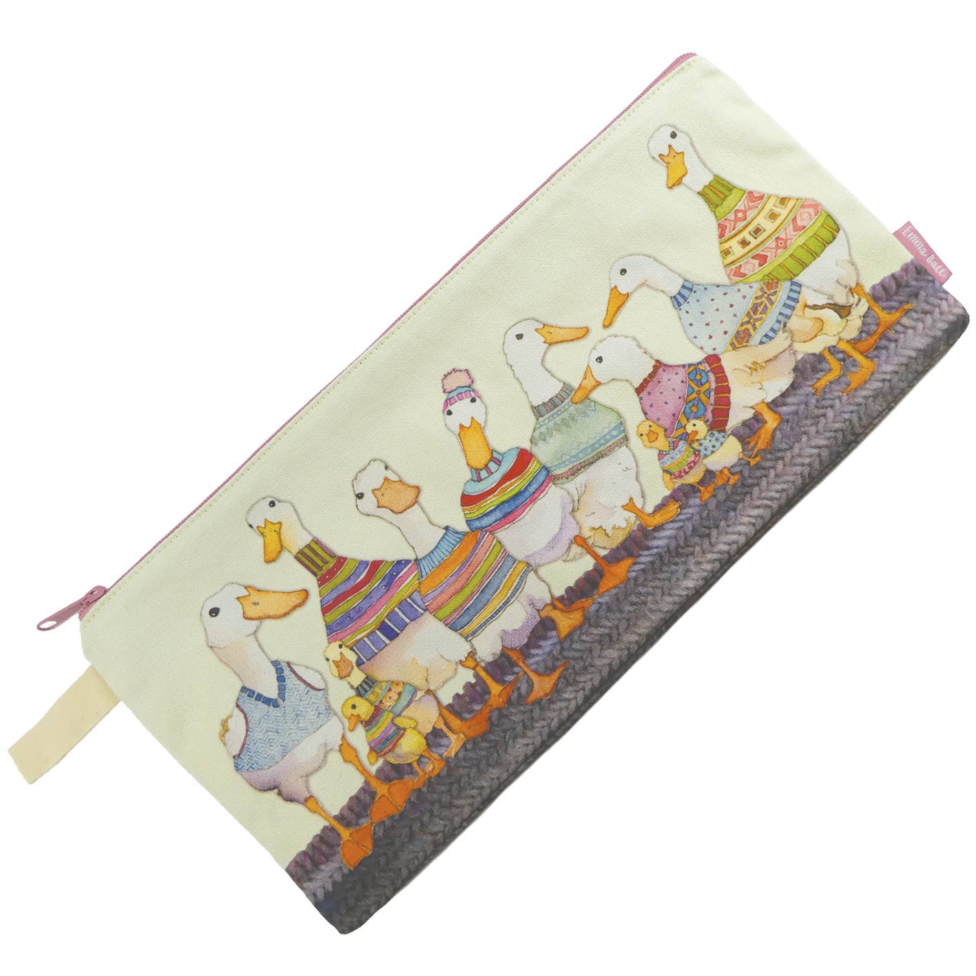 Dapper Ducks Long Project Bag - Emma Ball