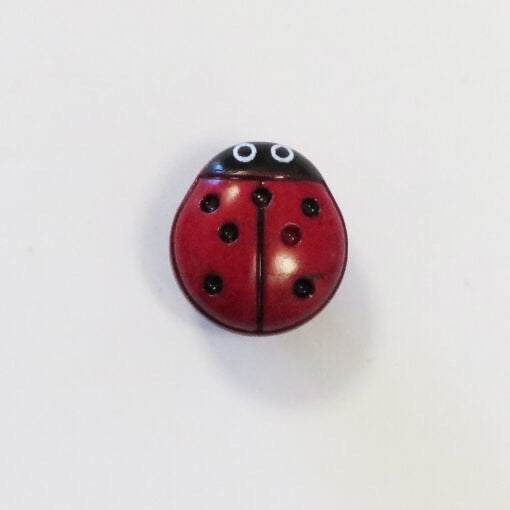 Ladybird button (11mm)