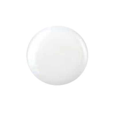 Uni-coloured shank button 13mm white