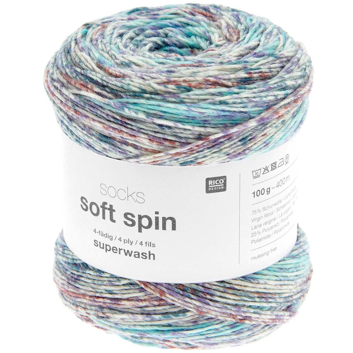 Rico Design Socks Soft Spin