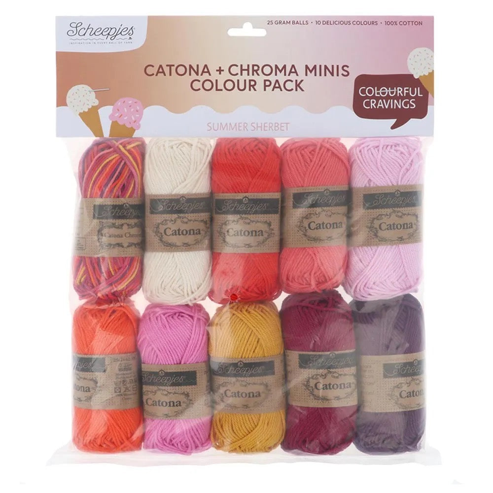 Scheepjes Catona Minis Colour Pack