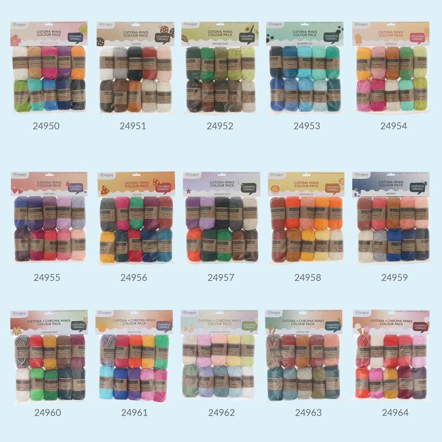 Scheepjes Catona Minis Colour Pack