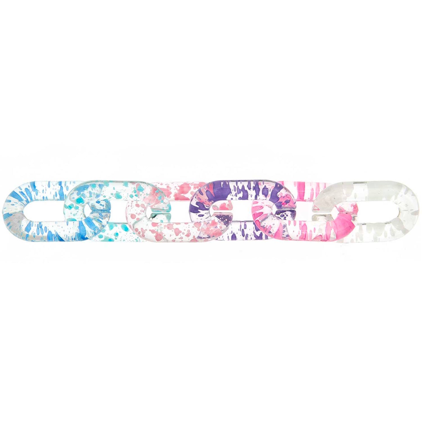 Rico Design Chain links Matt and Paint splatter