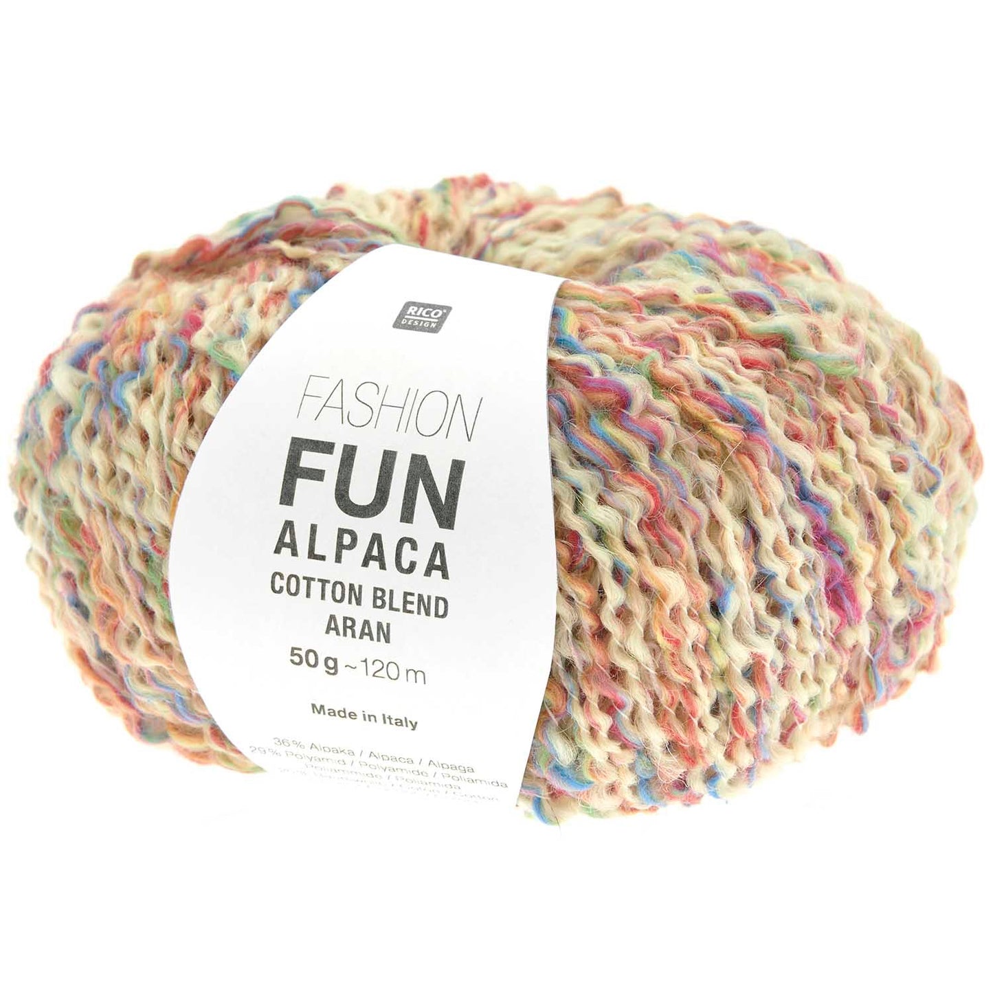 Rico Design Fashion Fun Alpaca Cotton Blend Aran