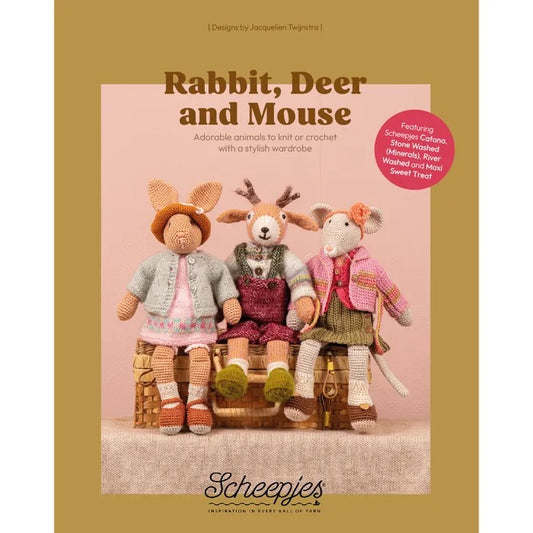 Rabbit, Deer and Mouse Pattern Book