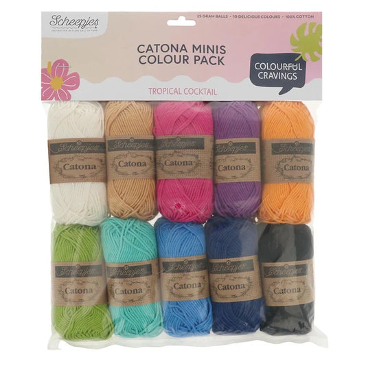 Scheepjes Catona Minis Colour Pack