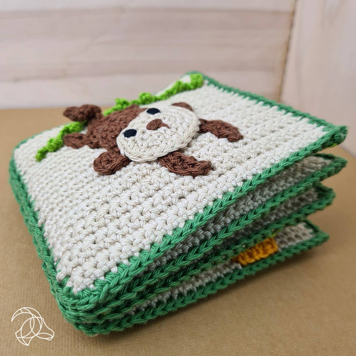 DIY Crochet Kit - Soft Book “Jungle”