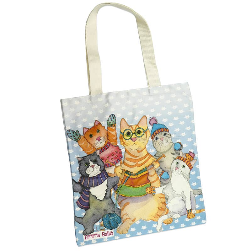 Kittens In Mittens Tote Bag