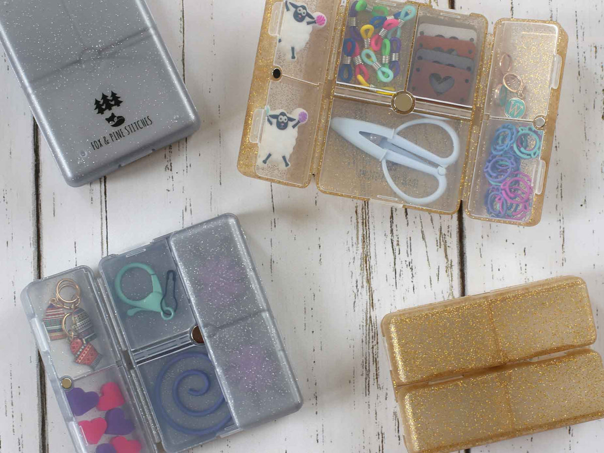 *Mini* Glitter Notion Nooks | Ultimate On The Go Organizer Fox and Pine