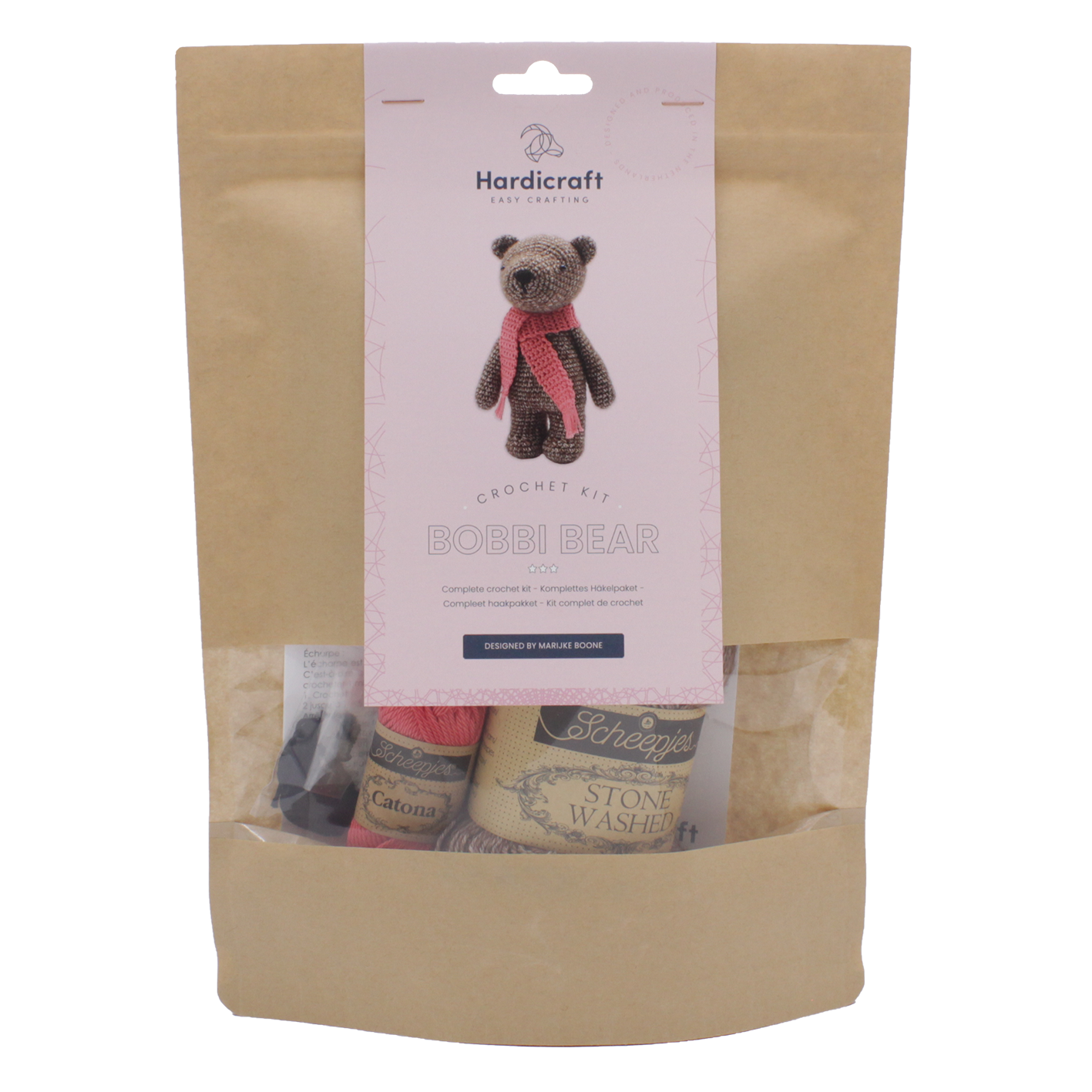 DIY Crochet Kit - Bobbi Bear