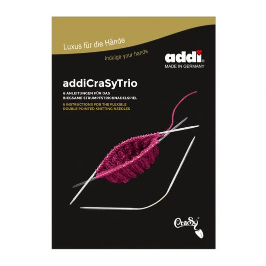 Addi CraSyTrio Aiguilles à tricoter double pointe 21 cm